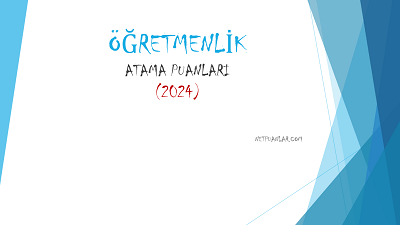Büro Yönetimi Öğretmenliği Atama Puanları 2025 | Kontenjanlar