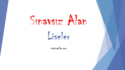 AFYONKARAHİSAR Sınavsız OBP ile Alan Liseler 2024 (Güncel)